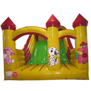 inflatable bouncer with slide